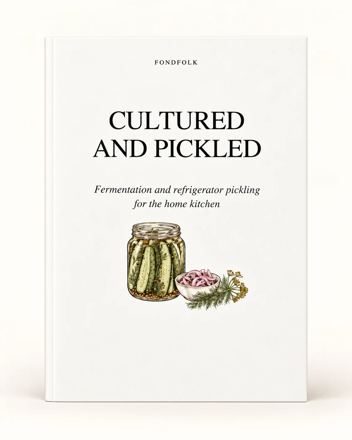 Cultured and Pickled shown as a front-facing book; digital EPUB and PDF edition