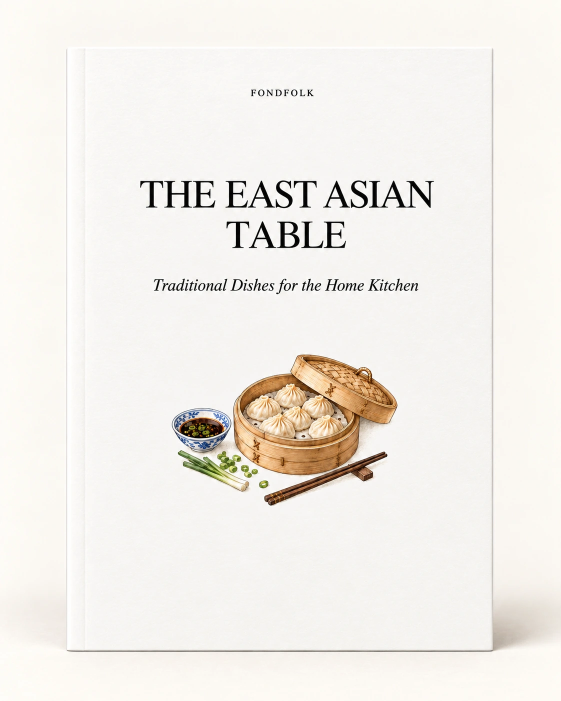 The East Asian Table shown as a front-facing book; digital EPUB and PDF edition